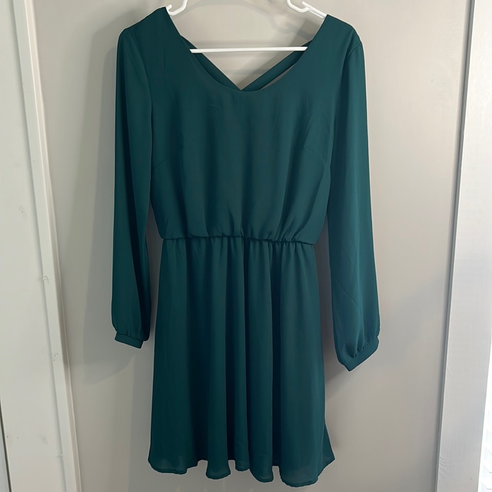 Green dress